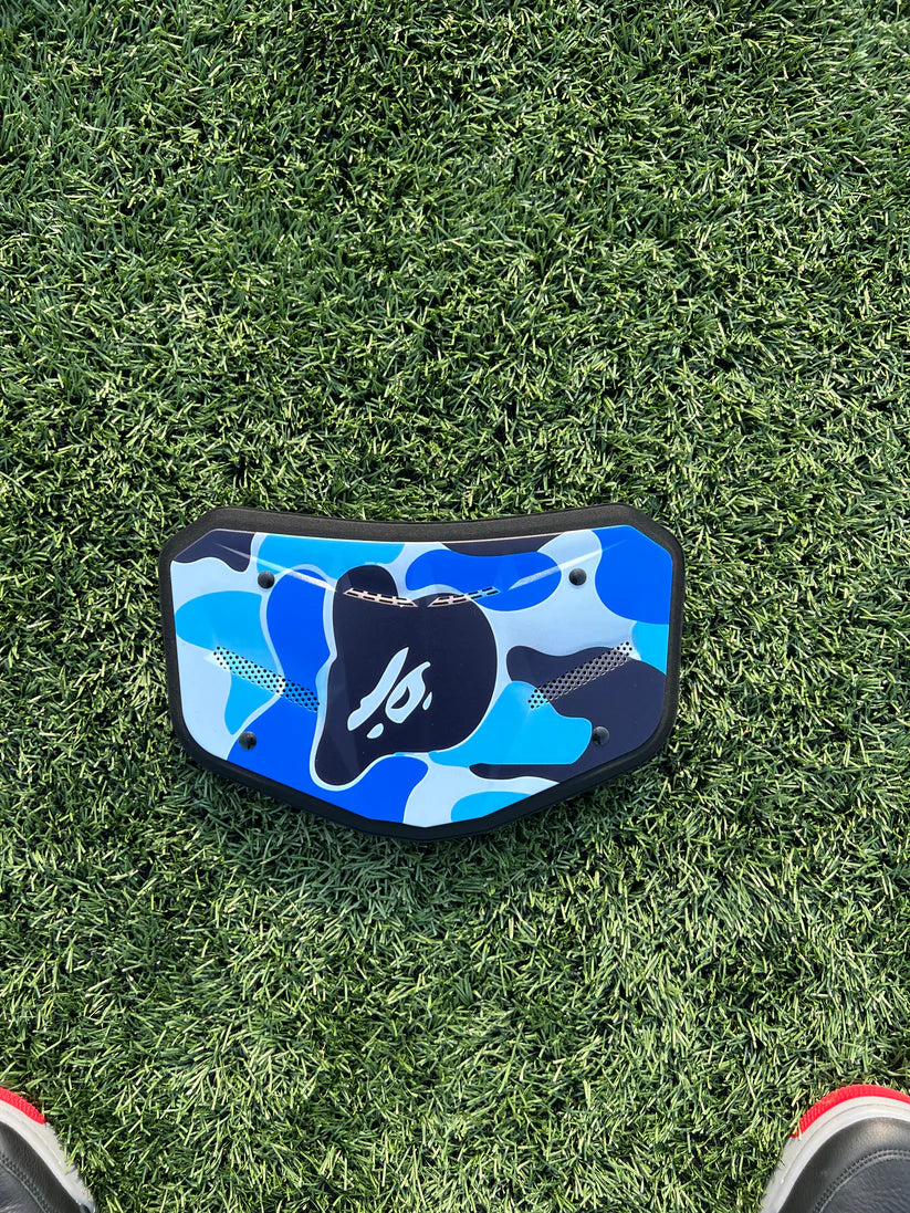 Blue & Black Bape Backplate
