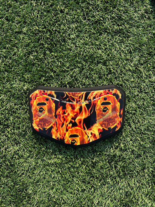 Flamed Bape Backplate