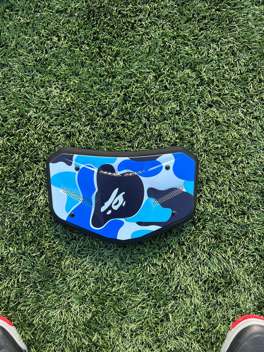 Blue & Black Bape Backplate