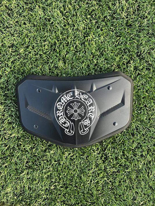 Black Chrome Heart Backplate
